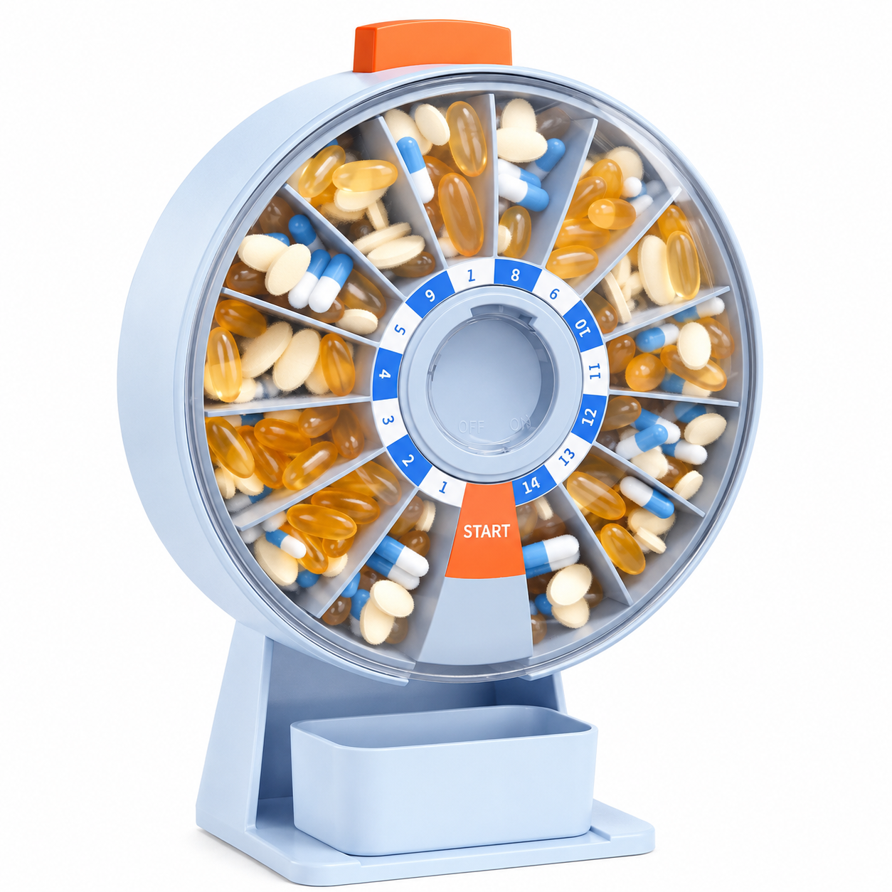 Dispensador de Pastillas 14 días